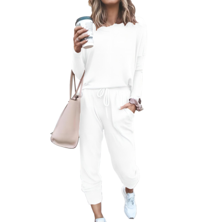 抽皱袖套装FYJ003 - 仿棉-180g/S