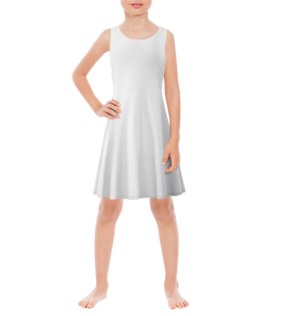 3D  青少年连衣裙  （A0006） - 牛奶丝-170g/S