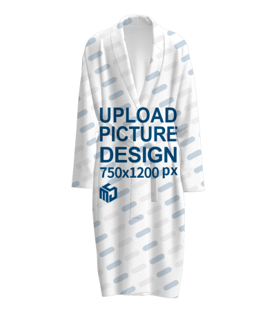 男士长款睡袍-YKR001 - 玲珑麻-145g/S