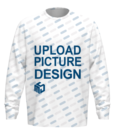 男士圆领长袖-DLZ011 - 针眼布-140g/1XL