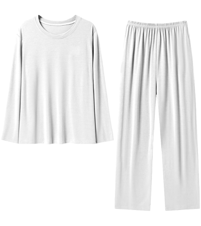 A0069男士长袖长裤套装 - 仿棉-180g/S