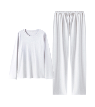 睡衣长袖套装A0023 - 仿棉-200g/S