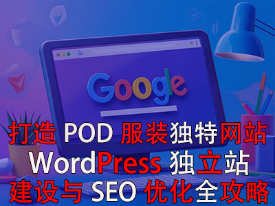 打造POD服装独特网站：WordPress独立站建设与SEO优化全攻略