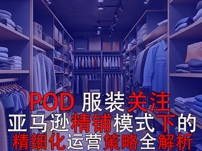 POD服装关注:亚马逊精铺模式下的精细化运营策略全解析 POD服装关注:亚马逊精铺模式下的精细化运营策略全解析