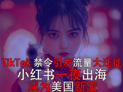 TikTok禁令引发流量大迁徙:小红书一夜出海,成为美国新宠 TikTok禁令引发流量大迁徙:小红书一夜出海,成为美国新宠