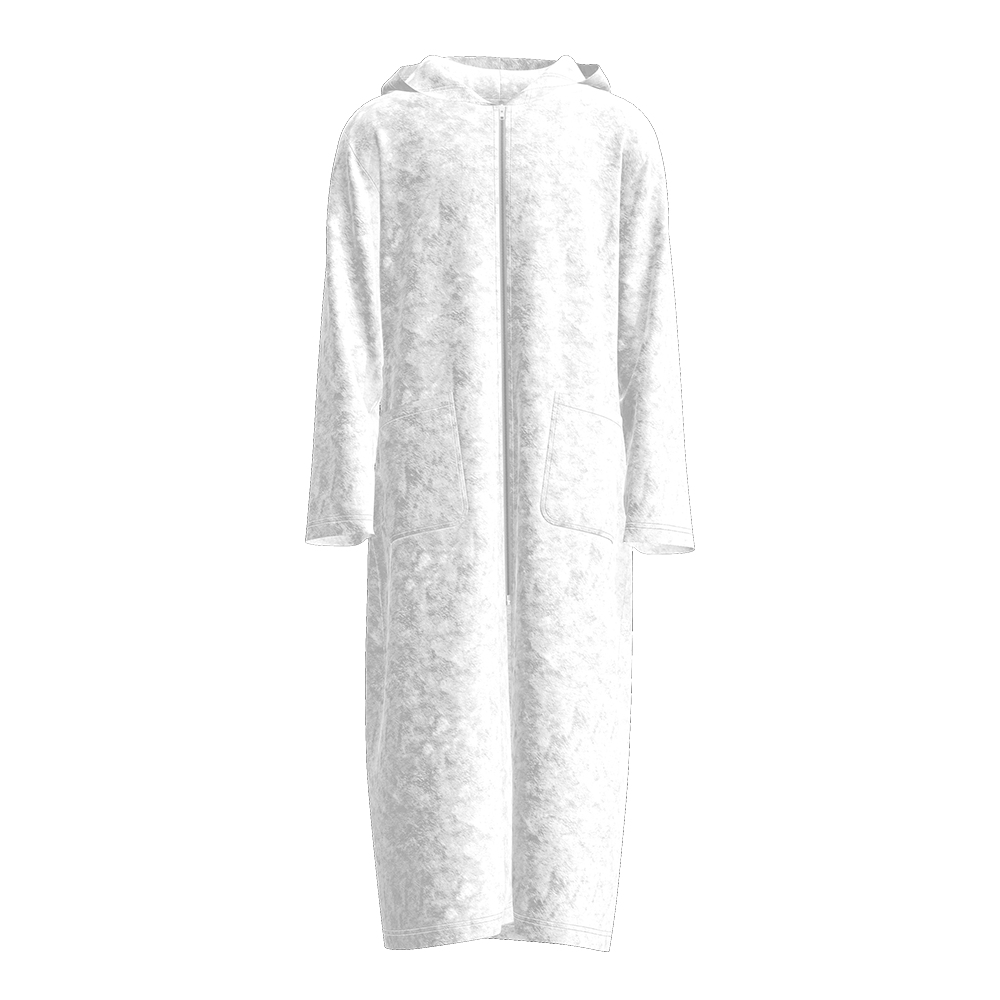 连帽睡袍A0165 - 双面法兰绒-280g/S