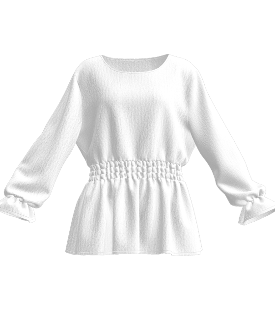 女士上衣A0133 - 仿棉-180g/S