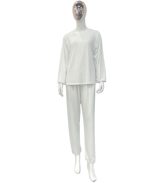 女款家居服长袖套装R0142 - 仿棉-180g/S
