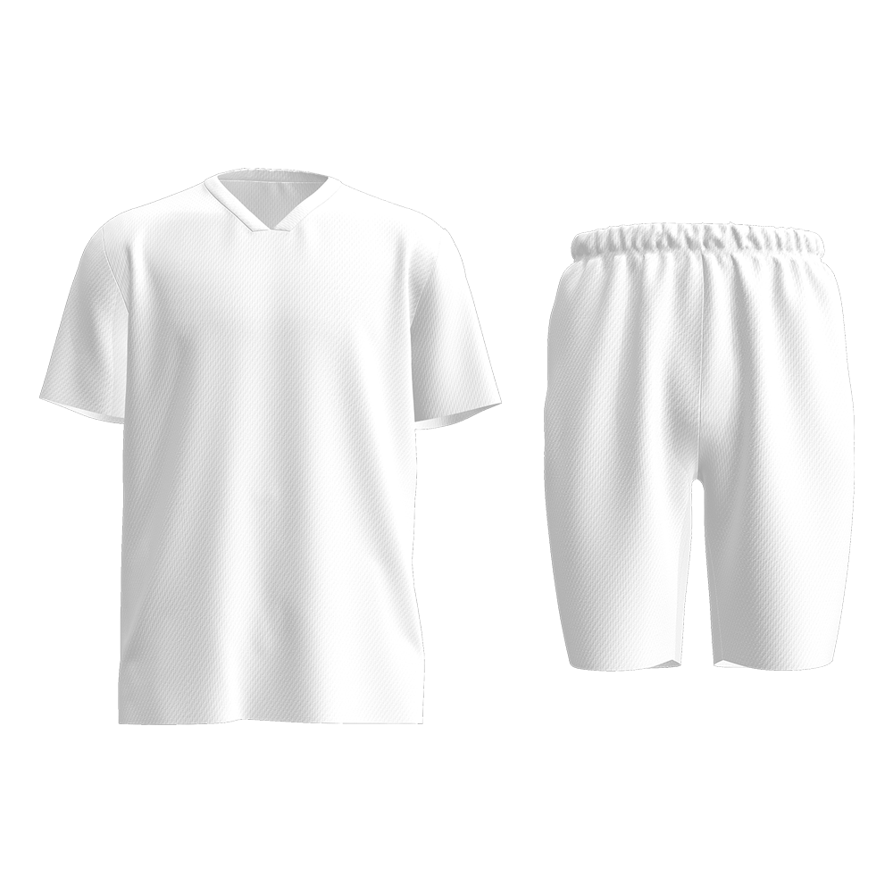 男polo领左右裤袋运动套装-P0216 - 鸟眼布-150g/S