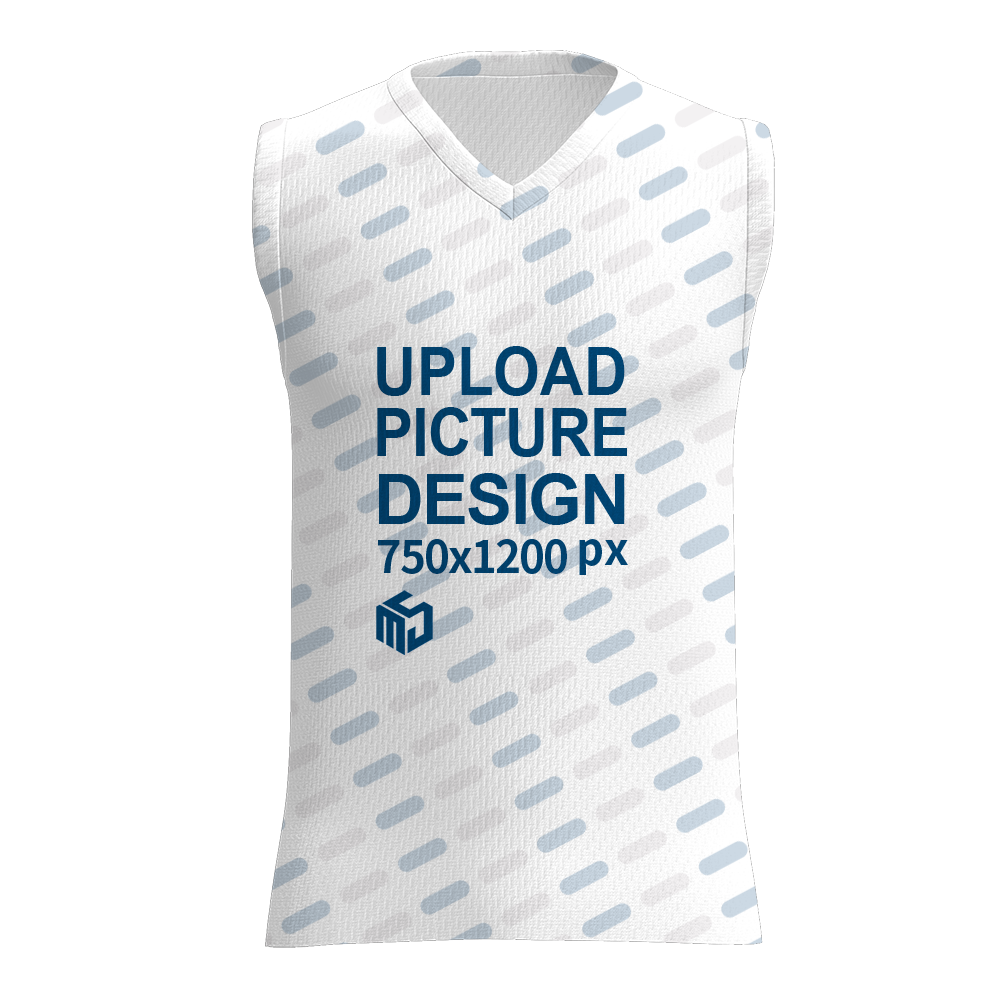 男士V领背心-A0236 - 鸟眼布-110g/100