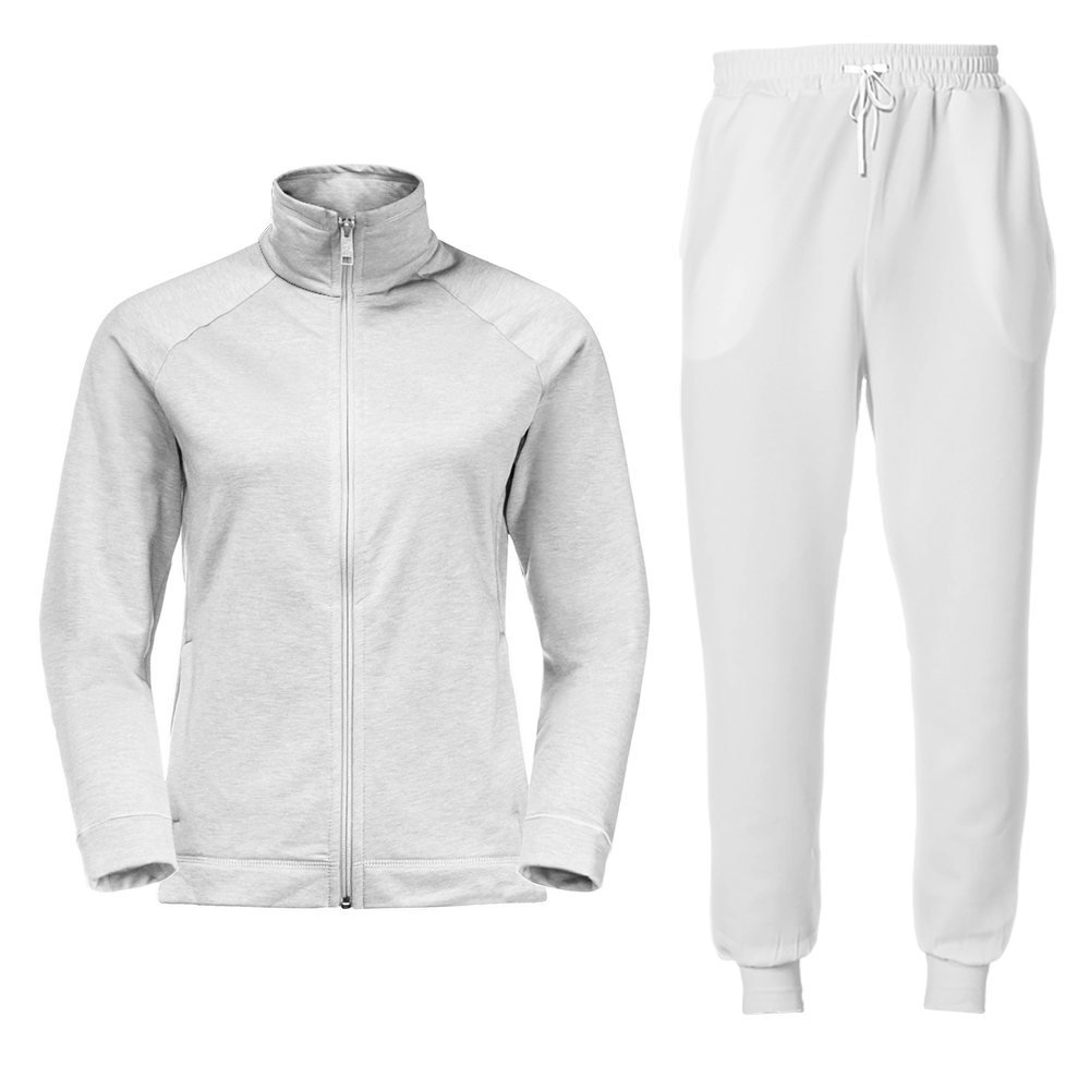 立领拉链卫衣套装R0140 - 健康布-220g/S