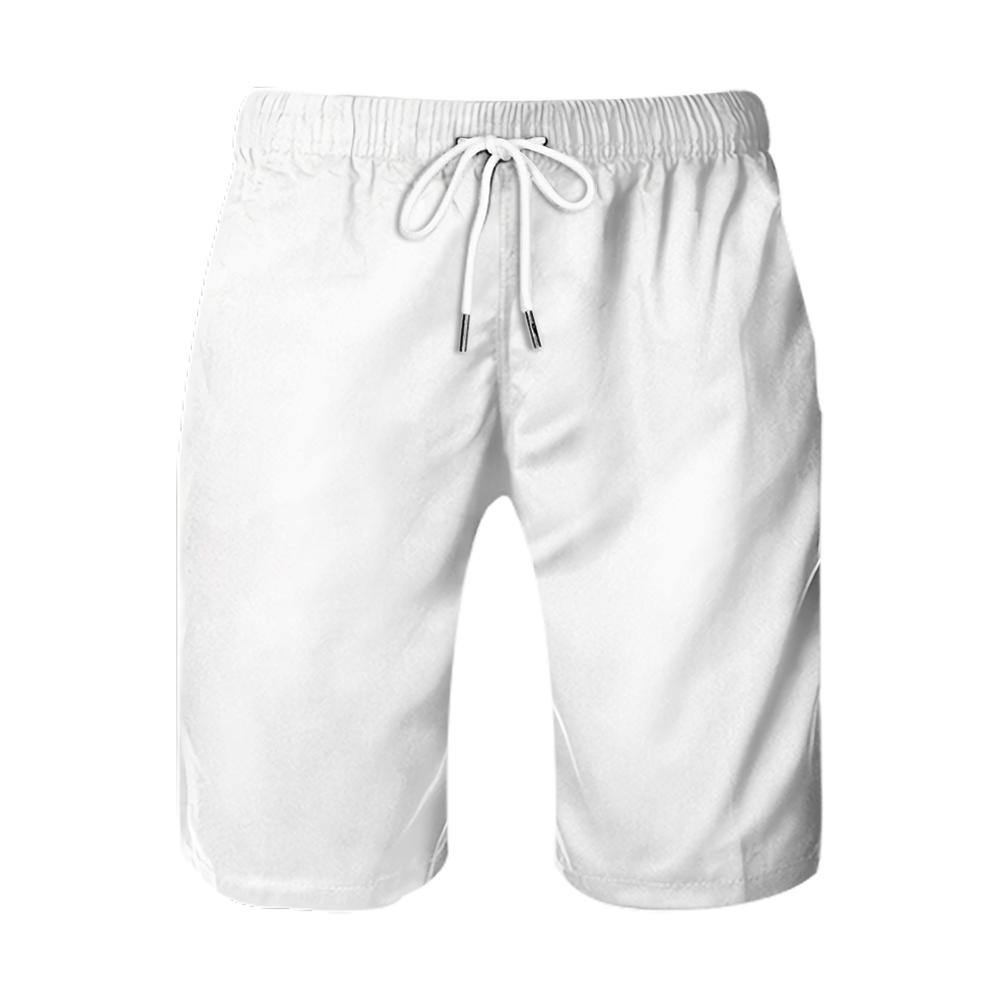 3DDK  无袋沙滩短裤带抽绳睡衣版（R0040） - 四面弹-120g/M