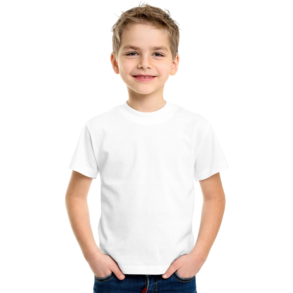 PTTN 3D欧码儿童短袖（R0056） - 仿棉-180g/XS