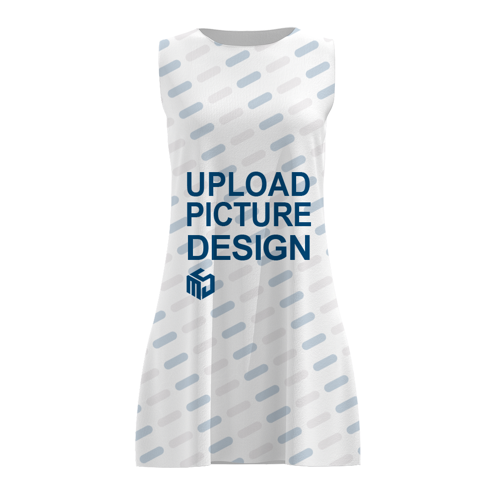 女士无袖圆领连衣裙-YQY001 - 牛奶丝-170g/S