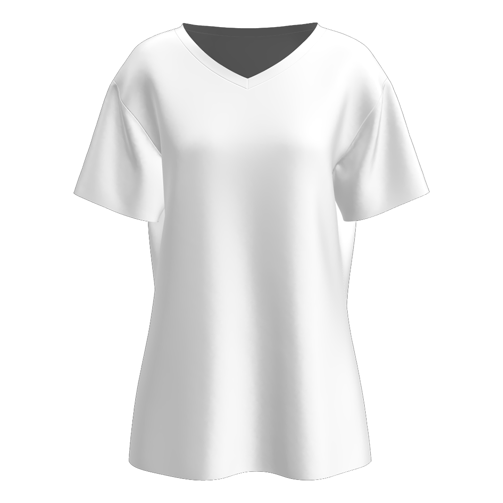 女士短袖T恤XJP0166A - 仿棉-200g/S