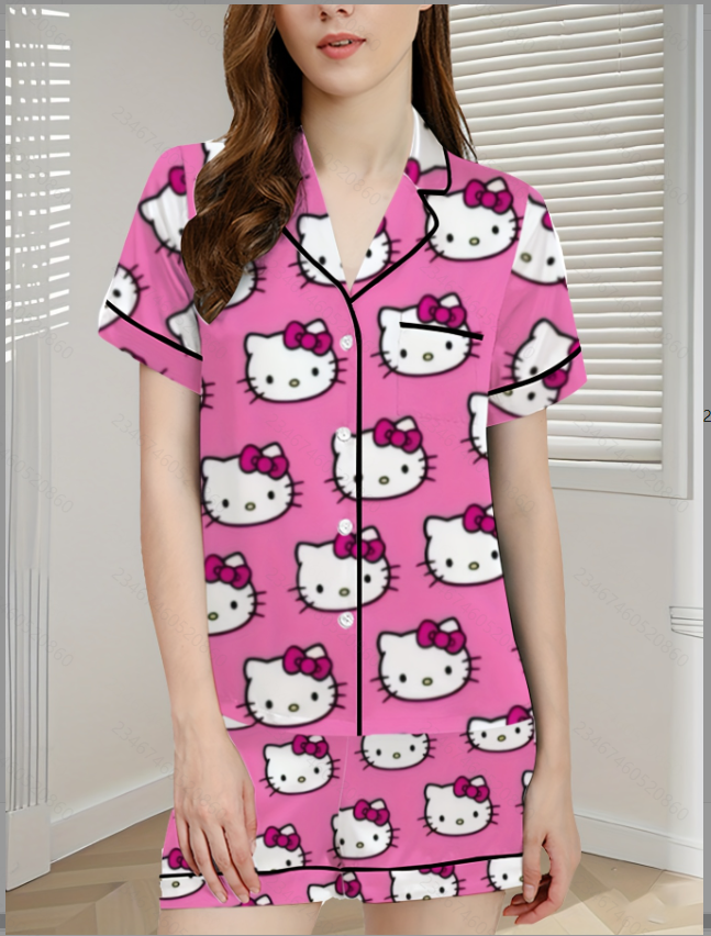 仿棉短袖连衣裙-SQ001X - 仿棉-180g/S