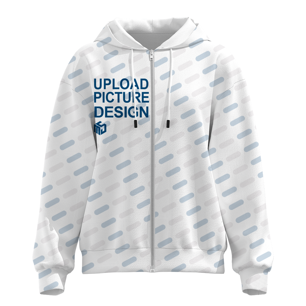 女士开衫斜插袋卫衣有抽绳双袋-P10008 - 健康布-220g/S