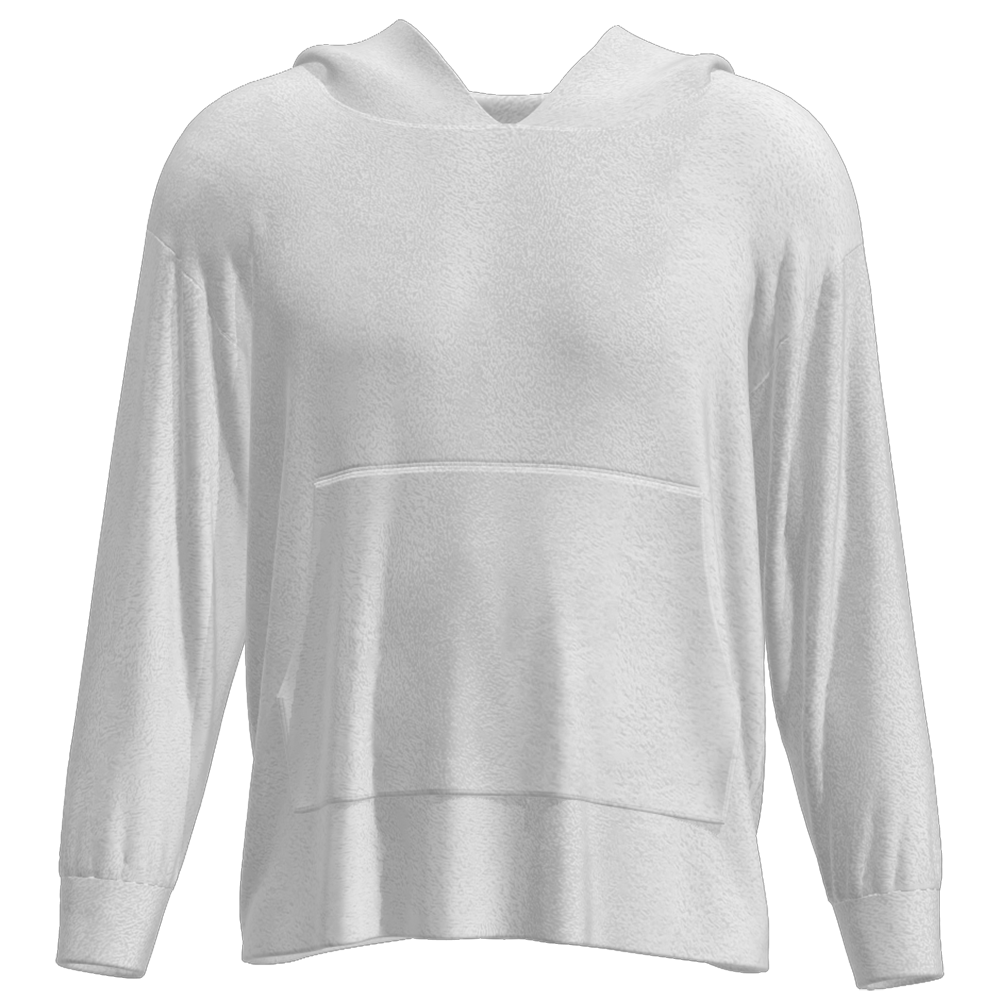 男士前插袋连帽长袖卫衣A0101 - 双面法兰绒-280g/S