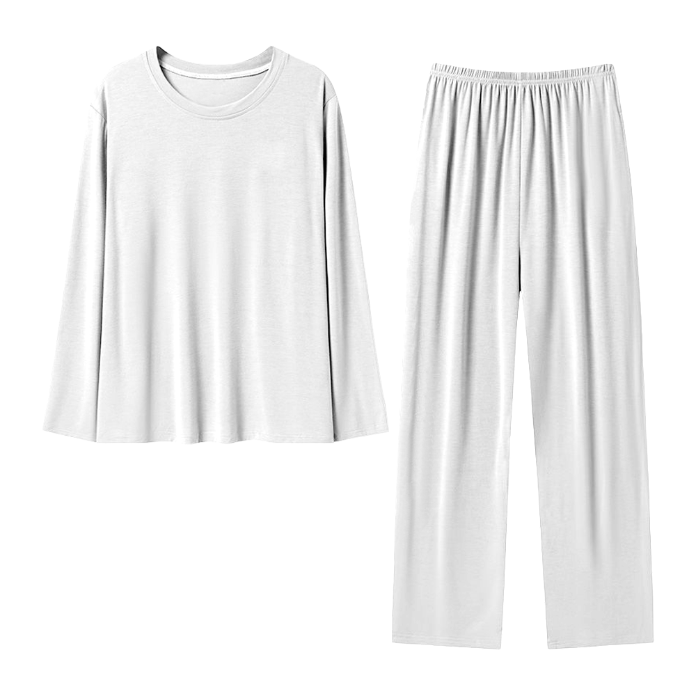 A0069男士长袖长裤套装 - 仿棉-200g/S