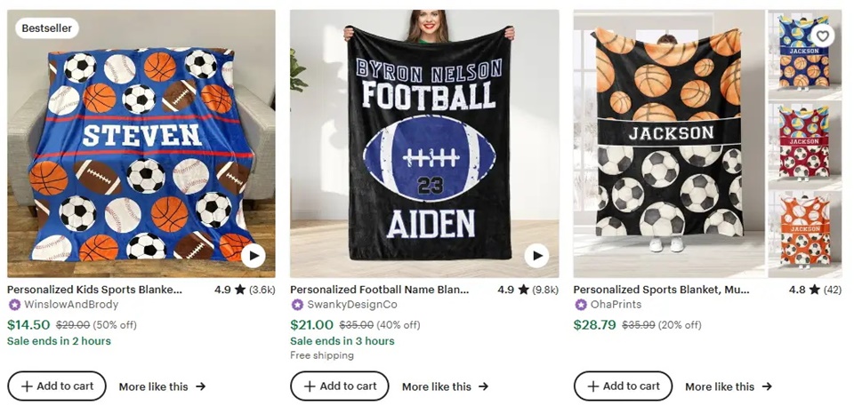 温暖的个性定制毛毯创意之运动元素