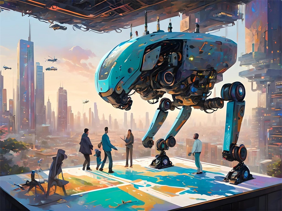 AI智能绘图高效的图片处理能力