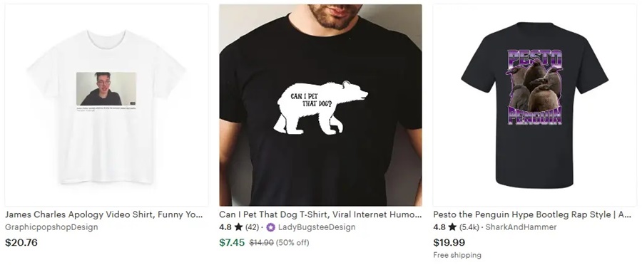 2025定制T恤设计方向之表情包