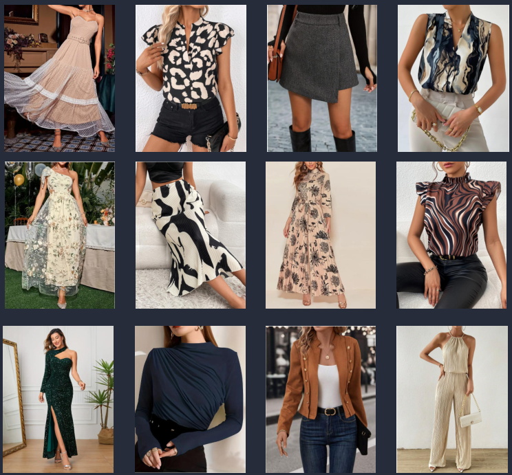 Temu2025女装上新重点优雅女装